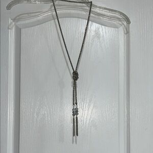 Minimalist Silver Disc Pendant Necklace